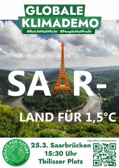 Fridays for Future Saarland, Students for Future Saar, Saarland for Future