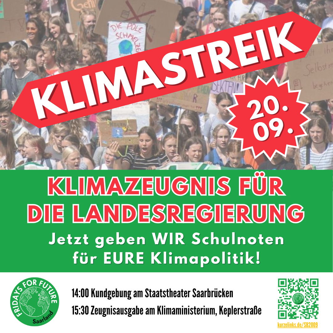 Fridays for Future Saarland, Students for Future Saar, Saarland for Future