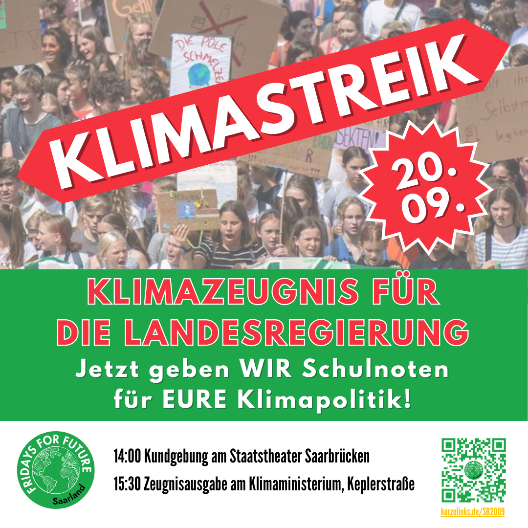 Fridays for Future Saarland, Students for Future Saar, Saarland for Future