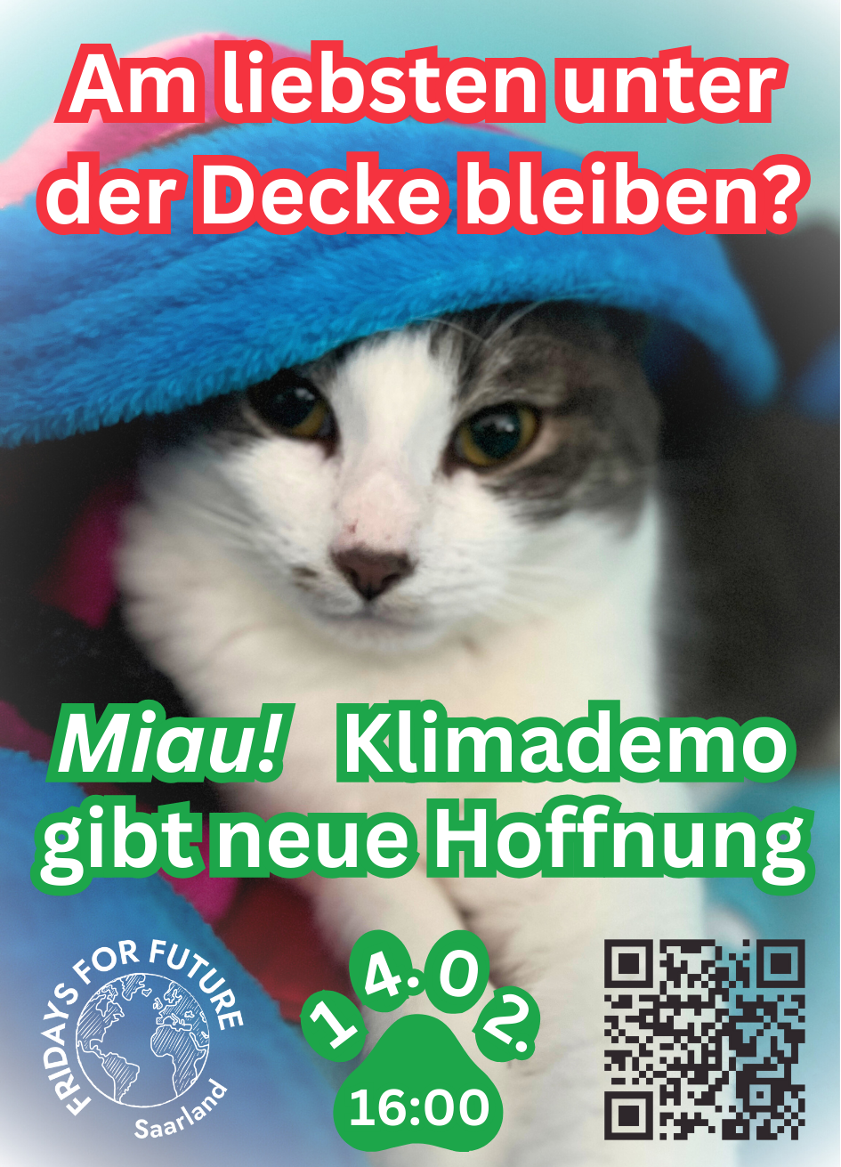 Du betrachtest gerade Pressemitteilung: Fridays for Future Saarland ruft zum Klimastreik und zum Protest bei AfD-Neujahrsempfang auf