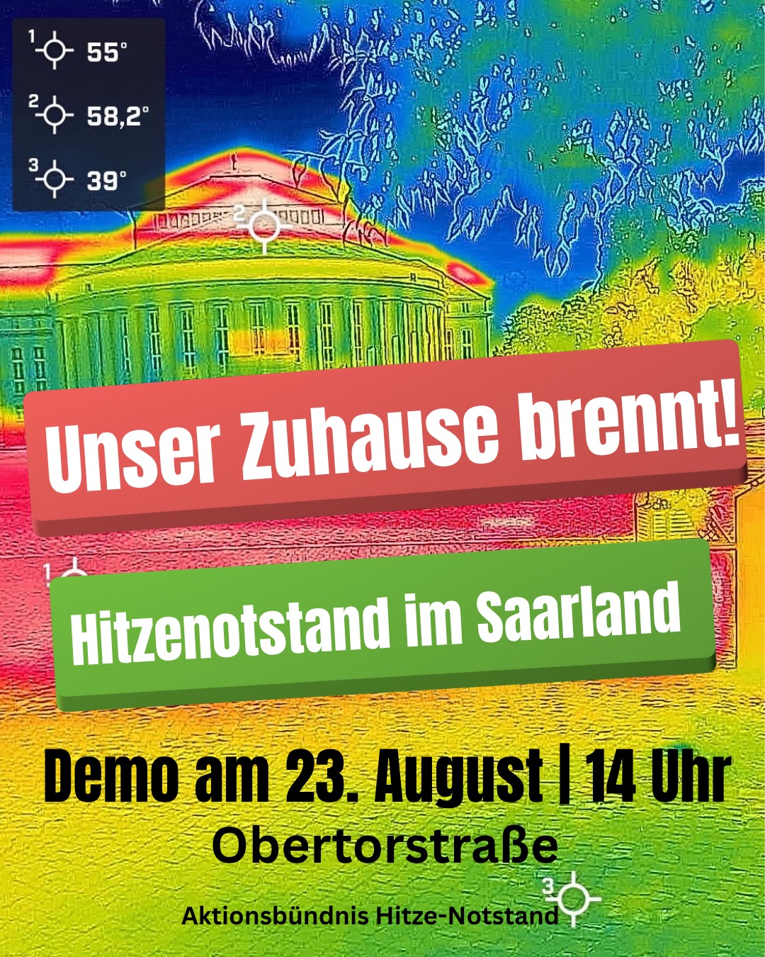 Fridays for Future Saarland, Omas for Future Saarland, Greenpeace Saar, Saarland for Future, Students for Future Saar